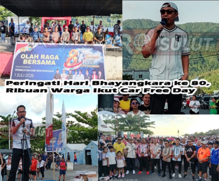 Car Free Day Hari Bhayangkara ke-80 Satukan Ribuan Warga, Bupati: Ruang Publik Perkuat Kebersamaan