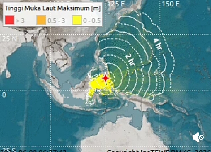 Gempa M 7,7 Guncang Laut Maluku, BMKG Keluarkan Peringatan Dini Tsunami untuk Sejumlah Wilayah