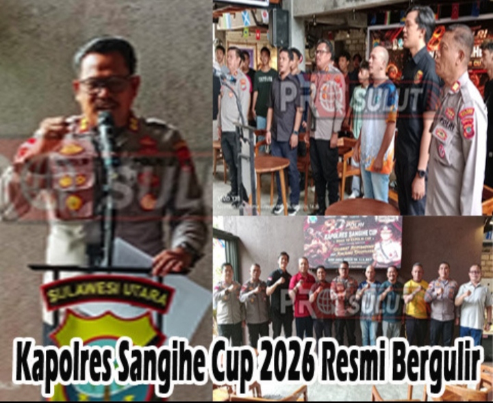 Kapolres Sangihe Cup 2026 Resmi Bergulir, Siapkan Atlet E-Sports Menuju Kapolri Cup