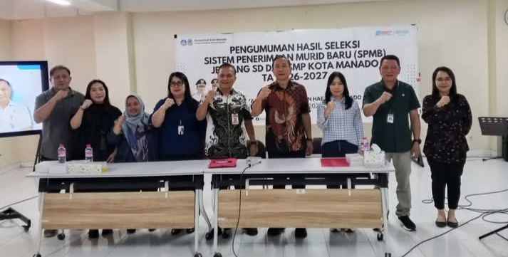 Rapat Koordinasi SPMB Kota Manado Tegaskan Komitmen Transparansi dalam Pengumuman Hasil Seleksi