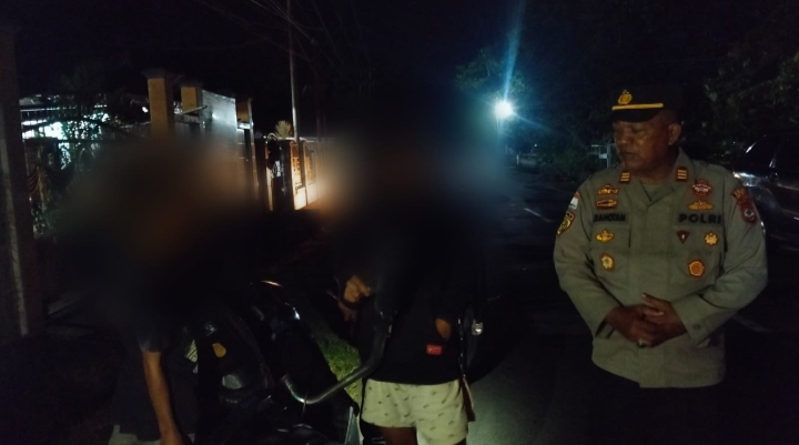 Tak Ada Ampun! Polres Sangihe Copot Knalpot Brong, Suporter Diingatkan Jangan Konvoi