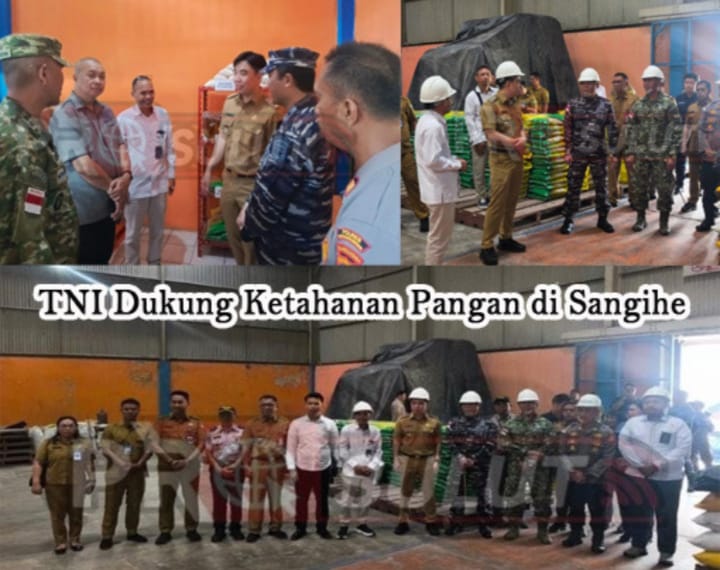 Dandim 1301/Sangihe Tegaskan Dukungan TNI untuk Ketahanan Pangan Lewat Kios Pangan “AWU”