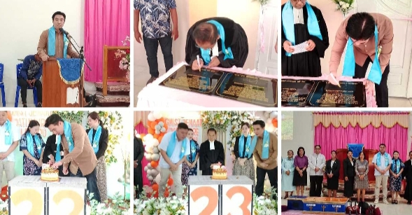 Resmikan Gedung GMIST Jati Mamre, Bupati Thungari: Gereja Harus Jadi Pusat Pertumbuhan Iman dan Karakter