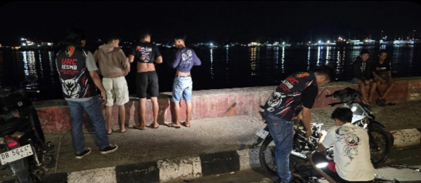 Patroli Malam URC Resmob Polres Sangihe Sasar Titik Rawan, Kamtibmas Tahuna Diperkuat