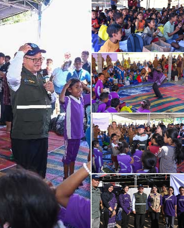 Pulihkan Trauma Korban Gempa NTT, Kemendikdasmen Hadirkan Dukungan Psikososial bagi Murid dan Guru