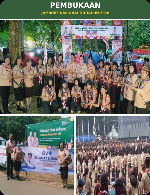 Ketua Kwarcab Manado Hadiri Jamnas 2026, Beri Motivasi dan Ingatkan Peserta Jaga Kesehatan