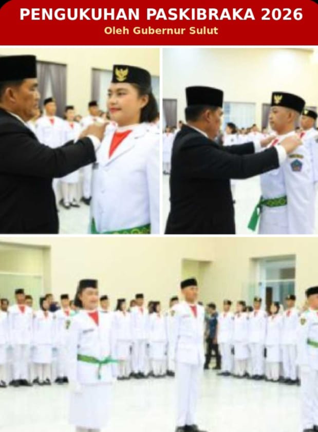 Gubernur Yulius: di Balik Paskibraka Sulut, Ada Peran Besar Orang Tua