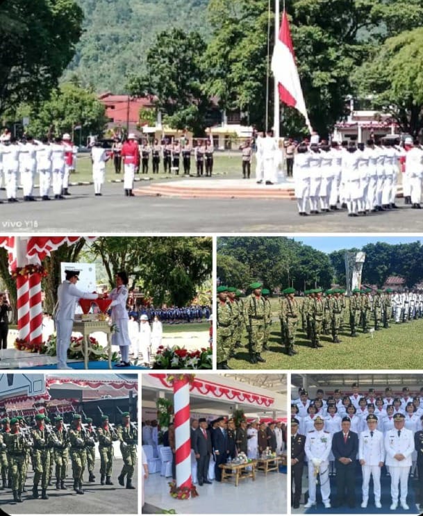 HUT ke-81 RI di Sangihe, Dandim Ajak Warga Isi Kemerdekaan dengan Pengabdian dan Persatuan