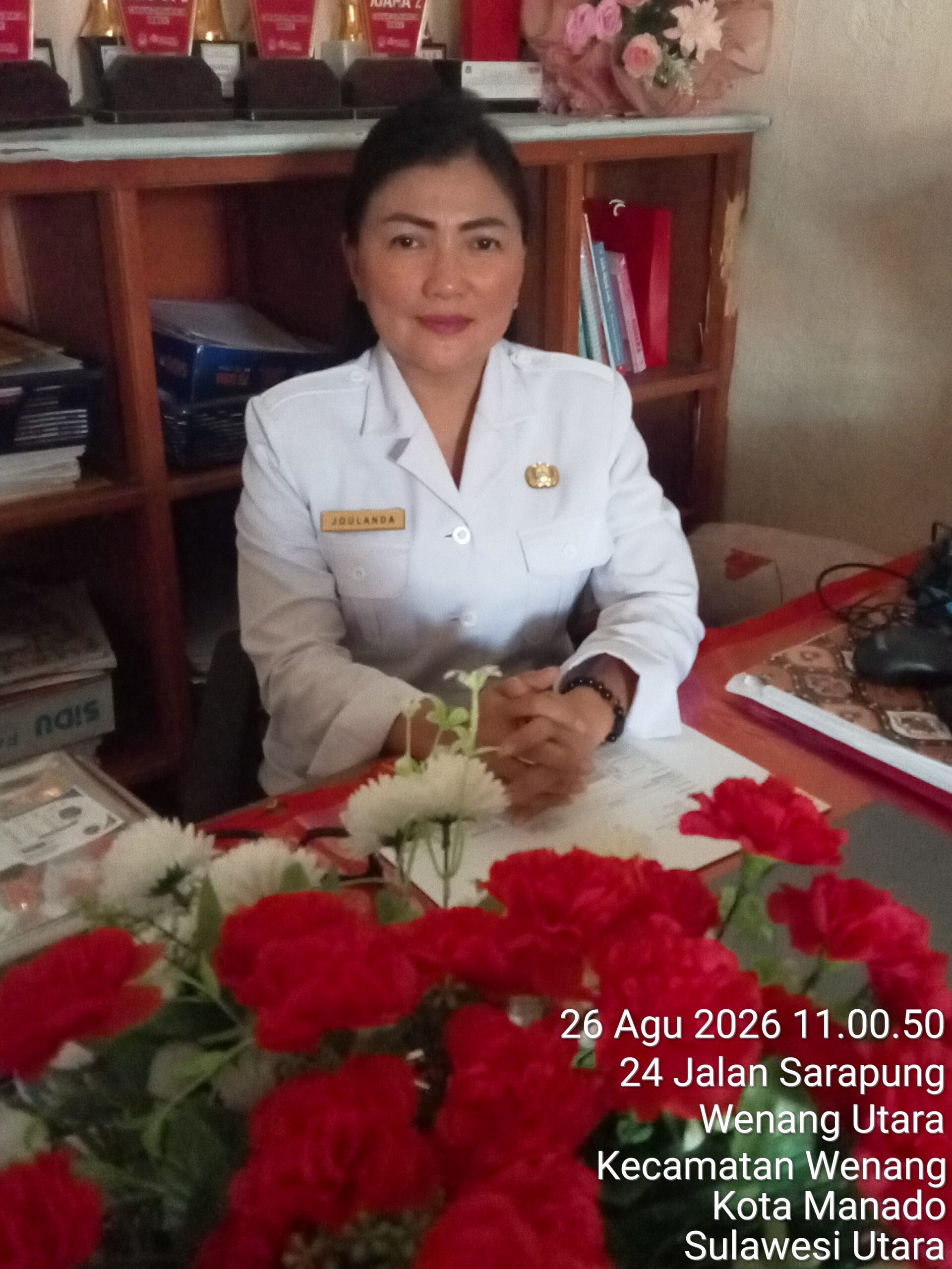 Mengabdi Sejak 2009, Wience Masinambouw Kini Dipercaya Pimpin SDN 06 Manado