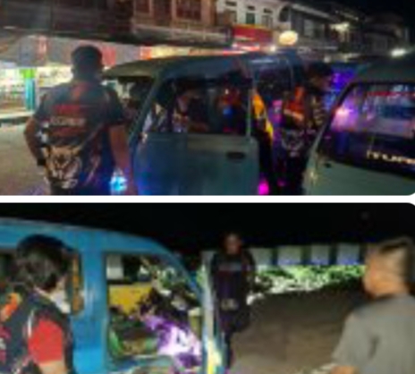 Cegah Kejahatan Malam Hari, URC Resmob Polres Sangihe Sisir Titik Rawan dan Antisipasi Sajam