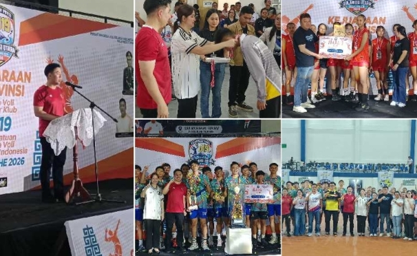 Kejurprov Voli U-19 2026 Resmi Ditutup di Sangihe, Michael Thungari Dorong Lahirnya Atlet Muda Berprestasi