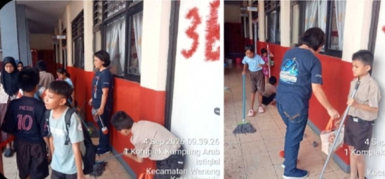 Kepsek SDN 125 Manado Langsung Turun Tangan, Bangun Kolaborasi Lewat Kerja Nyata