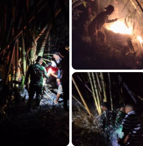 Puncak Makawang Terbakar, Tim Gabungan Padamkan Api di Medan Terjal