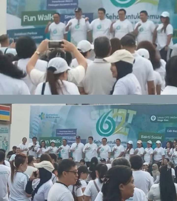 Sambut HKN, RSUP Kandou Gencarkan Edukasi Kanker Serviks dan Layanan Cek Kesehatan Gratis di Pantai Megamas