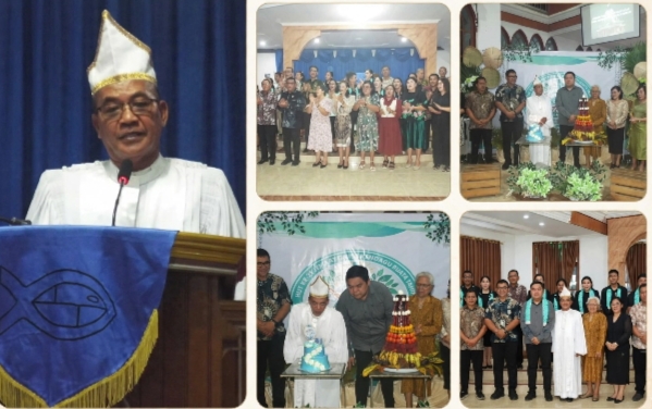 HUT ke-21 GMIST Kendagu Ruata, Pendeta Revo Tegaskan: Iman Jangan Sekadar di Bibir, Harus Nyata dalam Kehidupan