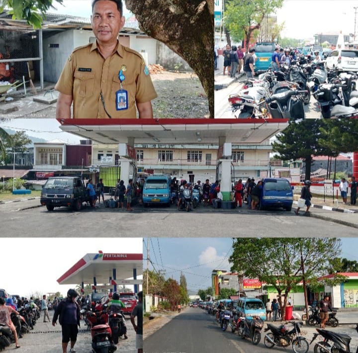 BBM Antre di Sangihe, Harga Eceran Diduga Tembus Rp20 Ribu per Liter, Pengawasan Pemkab Disorot